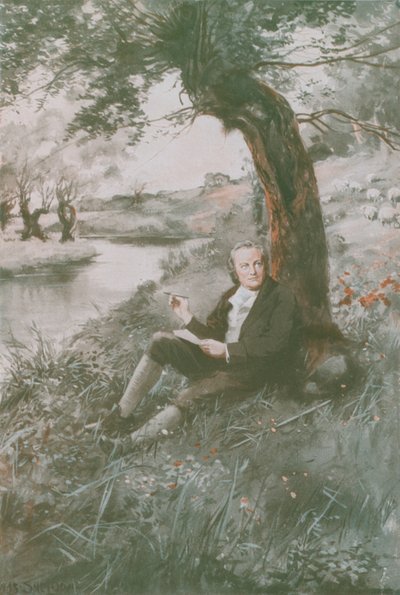 William Blake sentado al sol de Charles Mills Sheldon